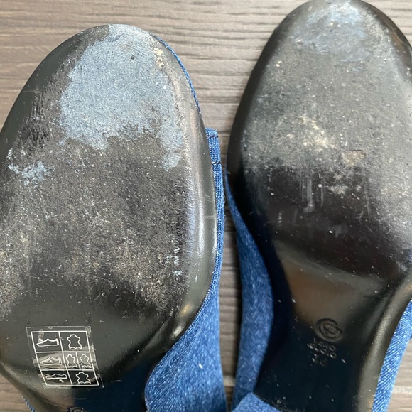 3.1 Phillip Lim Open atone Cube Denim Slides size 36 - Picture 13 of 13